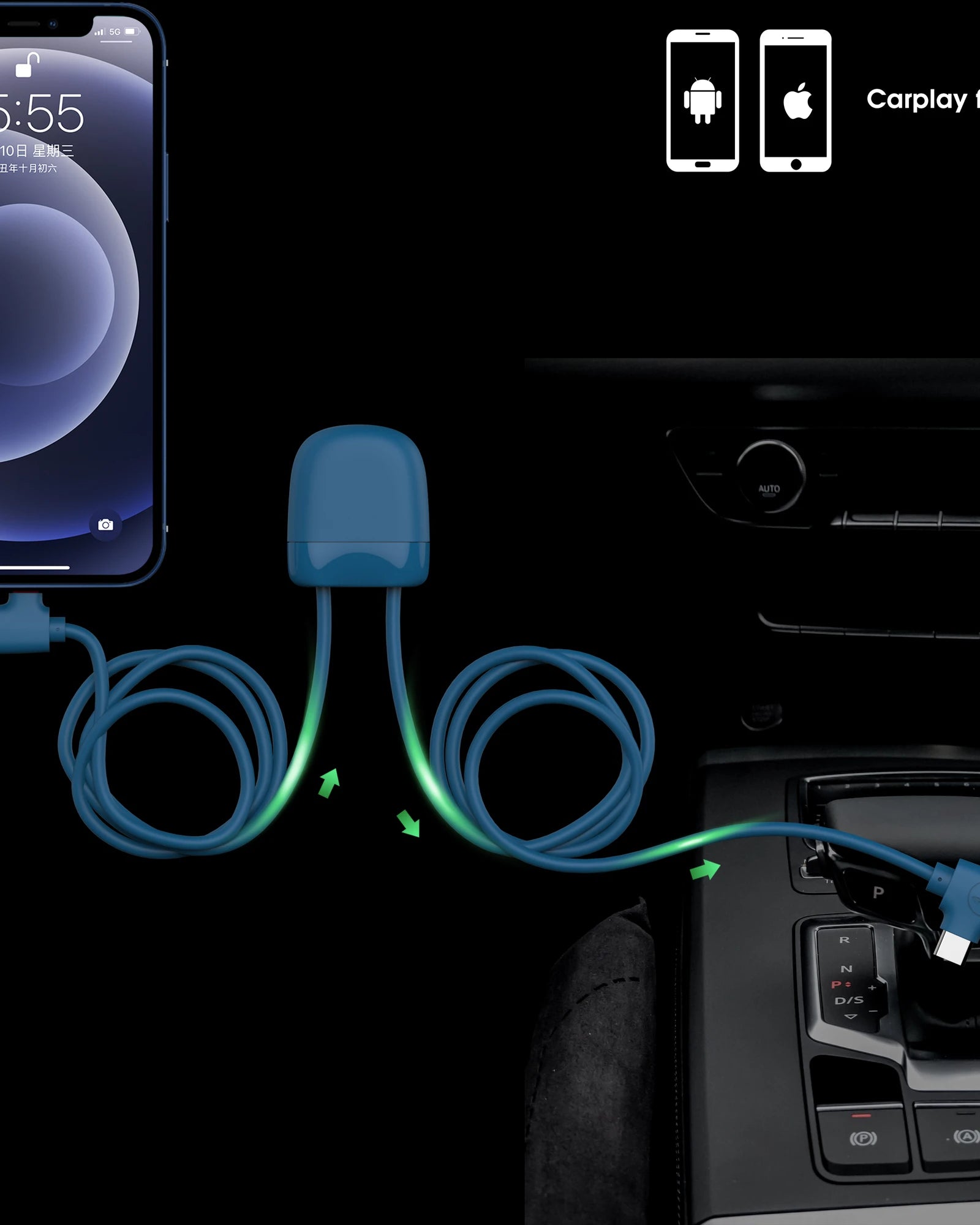 Custom eco-friendly USB cable Xoopar ICE-C - 6